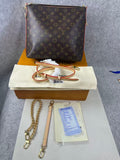 Louis Vuitton Monogram Crossbody Bag with Accessories
